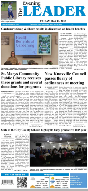 Cover of The Evening Leader
