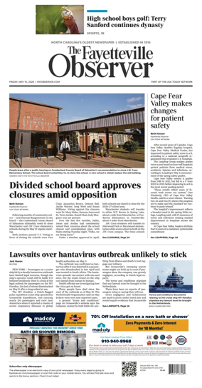 Cover of The Fayetteville Observer