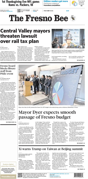 Cover of The Fresno Bee