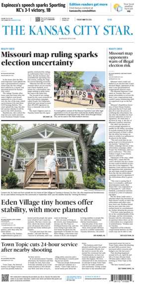 Cover of The Kansas City Star