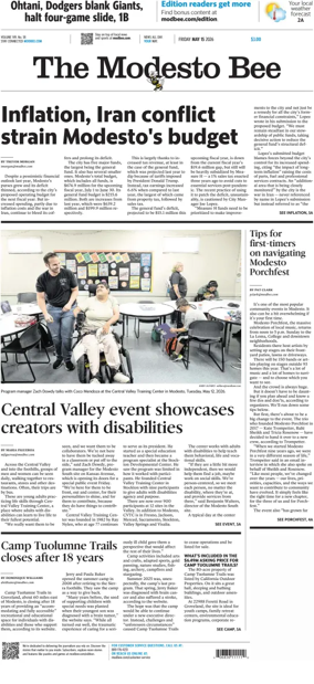 Cover of The Modesto Bee