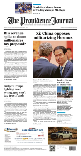 Cover of The Providence Journal