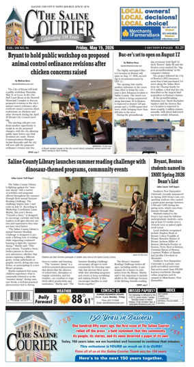 Cover of The Saline Courier