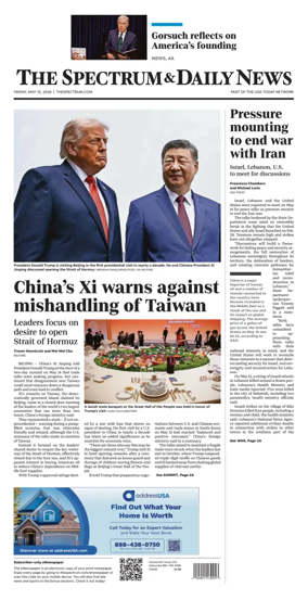 Cover of The Spectrum & Daily News