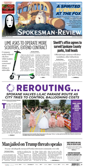 Cover of The Spokesman-Review (Spokane)