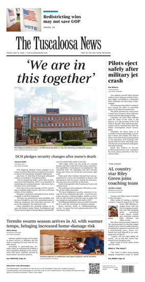 Cover of The Tuscaloosa News