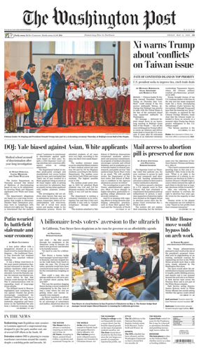 Cover of The Washington Post