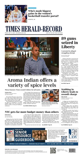 Cover of Times Herald-Record
