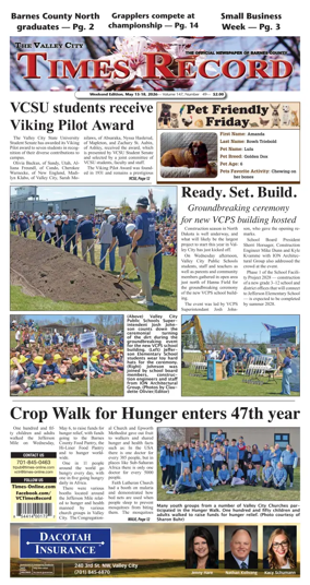 Cover of Valley City Times-Record