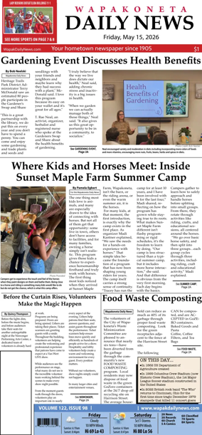 Cover of Wapakoneta Daily News