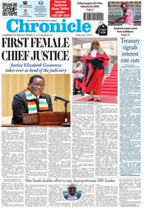 Cover of Chronicle (Zimbabwe)