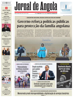 Cover of Jornal de Angola