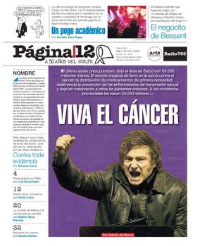 Cover of Pagina 12