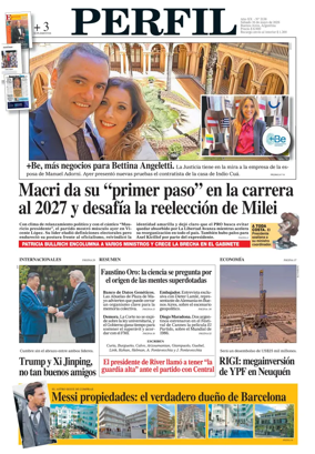 Cover of Perfil (Sabado)