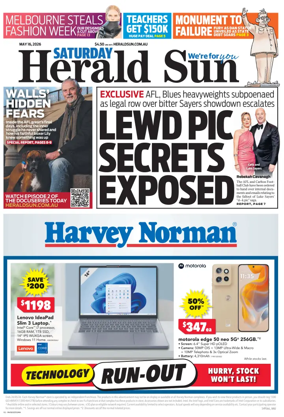 Cover of Herald Sun