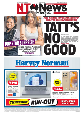 Cover of NT News