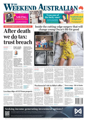 Cover of The Australian