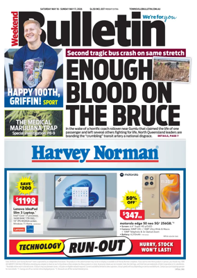 Cover of Townsville Bulletin