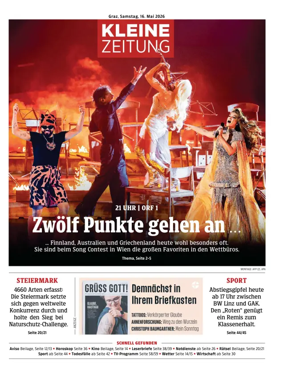 Cover of Kleine Zeitung Steiermark