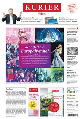 Cover of Kurier (Samstag)