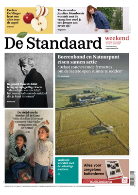 Cover of De Standaard
