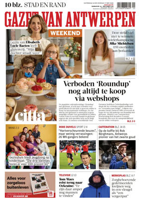 Cover of Gazet van Antwerpen Stad en Rand