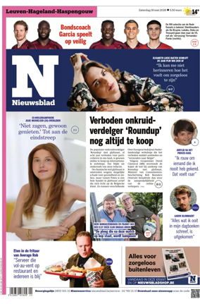 Cover of Het Nieuwsblad