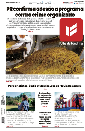 Cover of Folha de Londrina