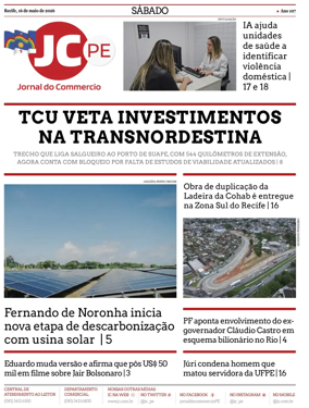 Cover of Jornal do Commercio