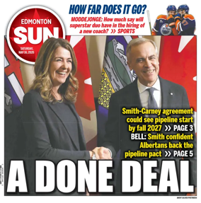 Cover of Edmonton Sun