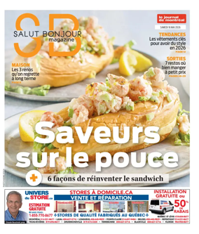 Cover of Le Journal de Montreal - Salut Bonjour Magazine