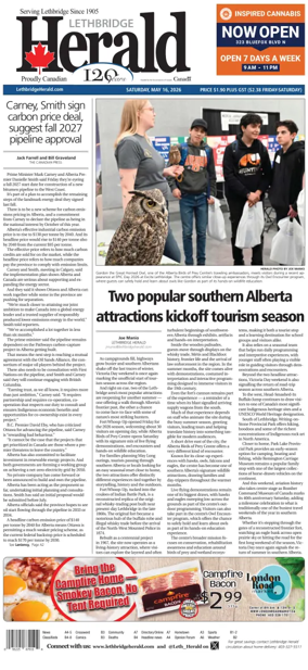 Cover of Lethbridge Herald