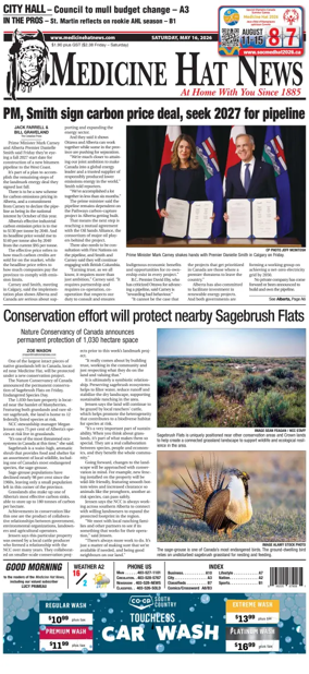 Cover of Medicine Hat News