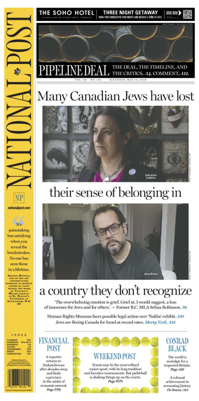 Cover of National Post - (Latest Edition)