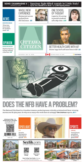 Cover of Ottawa Citizen