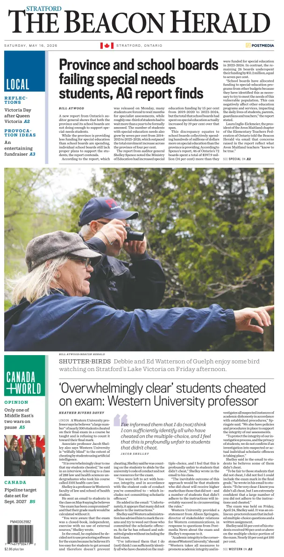 Cover of The Beacon Herald