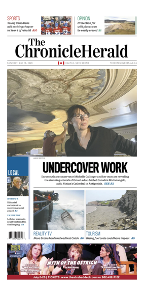 Cover of The Chronicle Herald (Provincial)