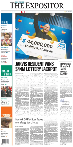 Cover of The Expositor (Brantford)