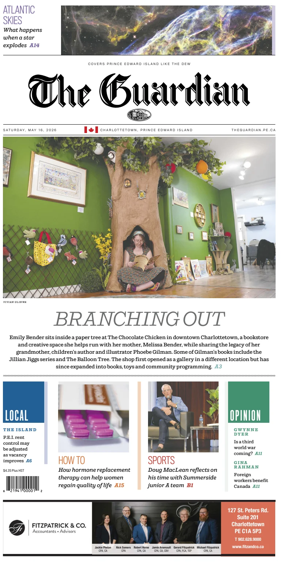 Cover of The Guardian (Charlottetown)