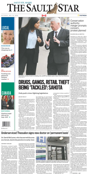 Cover of The Sault Star