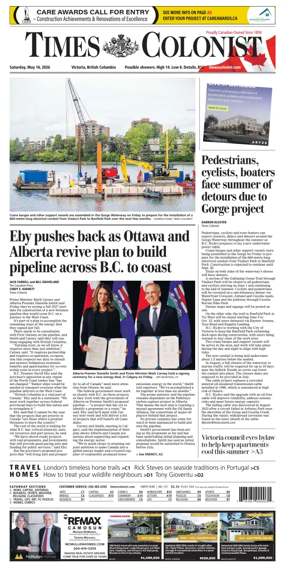 Cover of Times Colonist