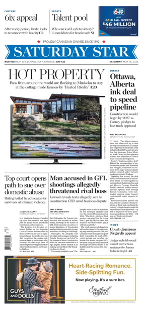 Cover of Toronto Star