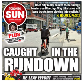 Cover of Toronto Sun