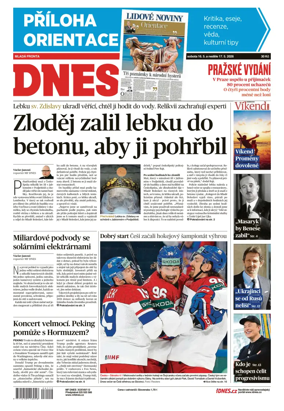 Cover of Dnes Prague Edition