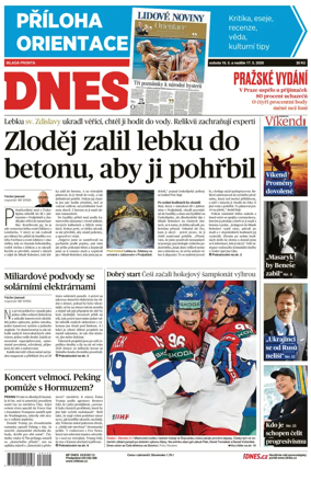 Cover of MF DNES