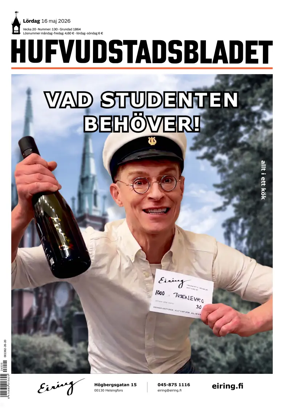 Cover of Hufvudstadsbladet