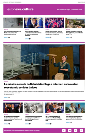 Cover of Euronews Culture and Sport (Spanish) Compiled Edition