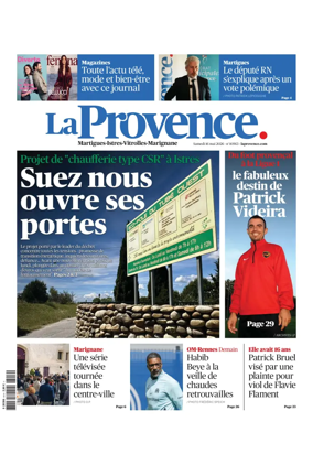 Cover of La Provence Martigues-Istres-Vitrolles-Marignane
