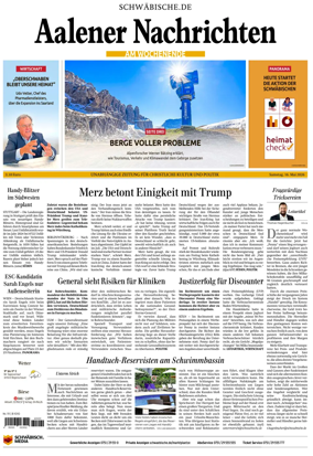 Cover of Aalener Nachrichten