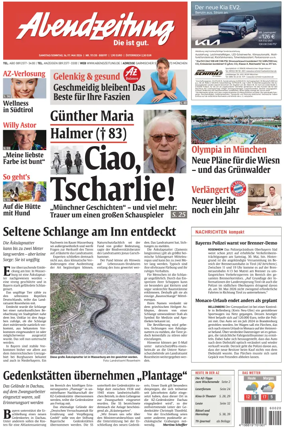 Cover of Abendzeitung Munchen